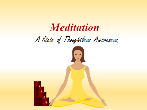 meditation, thoughtless awareness